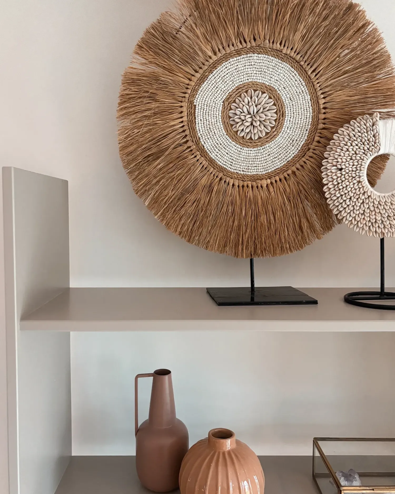 Discount Beliani Accessorio decorativo ACEH Naturale Bianco Naturale