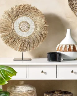 Discount Beliani Accessorio decorativo ACEH Naturale Bianco Naturale