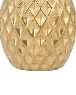 Sale Beliani Accessorio decorativo Ananas TYANA Ceramica Oro