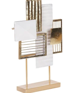 Outlet Beliani Accessorio decorativo BORON Metallo Oro Bianco Oro