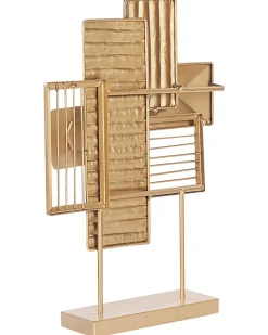 Outlet Beliani Accessorio decorativo BORON Metallo Oro Bianco Oro