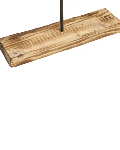 Clearance Beliani Accessorio decorativo Cavallo COLIMA Legno di Paulownia chiaro Marrone