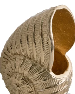Sale Beliani Accessorio decorativo Conchiglia TULJE Metallo Oro Bianco Oro
