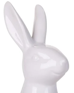 Discount Beliani Accessorio decorativo Coniglio RUCA Ceramica Bianco