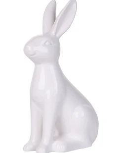 Discount Beliani Accessorio decorativo Coniglio RUCA Ceramica Bianco