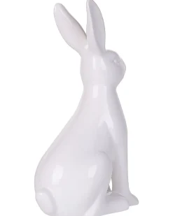 Discount Beliani Accessorio decorativo Coniglio RUCA Ceramica Bianco