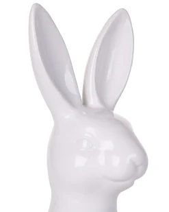 Sale Beliani Accessorio decorativo Coniglio PAIMPOL Ceramica Bianco
