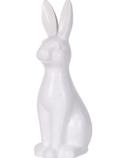 Sale Beliani Accessorio decorativo Coniglio PAIMPOL Ceramica Bianco