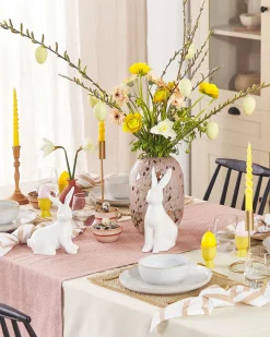 Sale Beliani Accessorio decorativo Coniglio PAIMPOL Ceramica Bianco