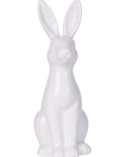 Sale Beliani Accessorio decorativo Coniglio PAIMPOL Ceramica Bianco