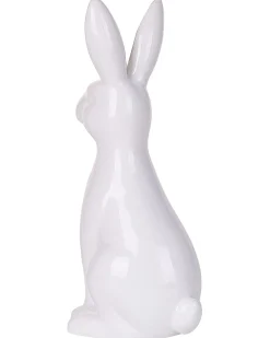 Sale Beliani Accessorio decorativo Coniglio PAIMPOL Ceramica Bianco
