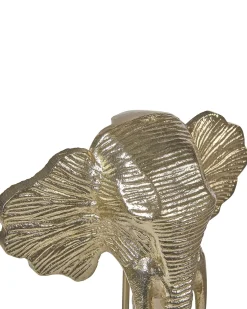 Discount Beliani Accessorio decorativo Elefante KASO Metallo Oro
