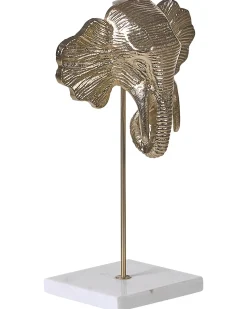 Discount Beliani Accessorio decorativo Elefante KASO Metallo Oro