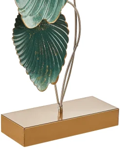 Online Beliani Accessorio decorativo Foglia SODIUM Metallo Foglia di tè Oro Blu