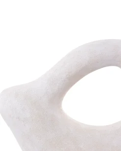 Best Beliani Accessorio decorativo KAVALA Ceramica Bianco sporco Bianco Nero