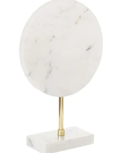 Hot Beliani Accessorio decorativo RETHIMNO Pietra Bianco Bianco Oro