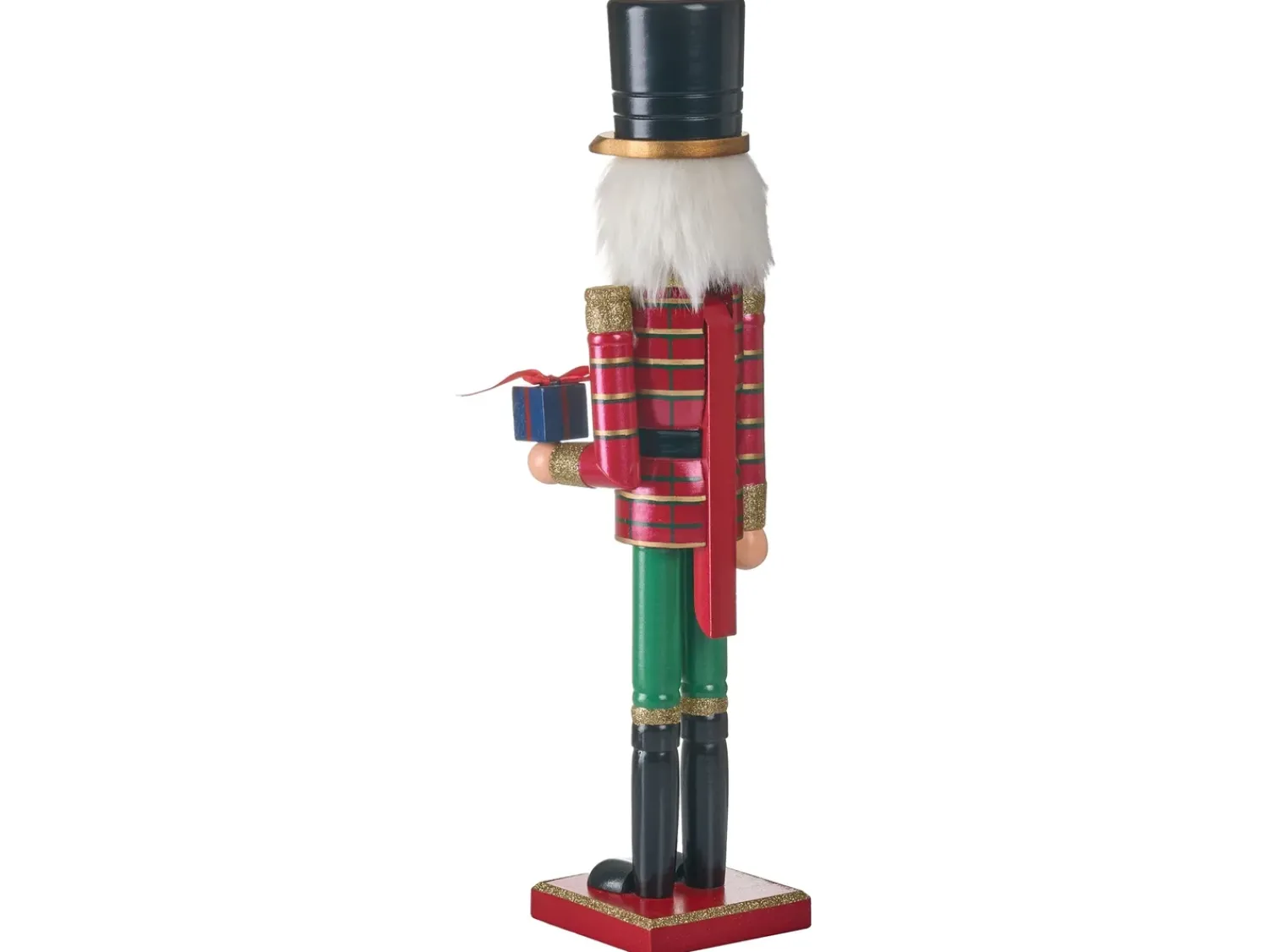 Clearance Beliani Accessorio decorativo RODSJON Schiaccianoci 50 cm Rosso Rosso Nero Verde