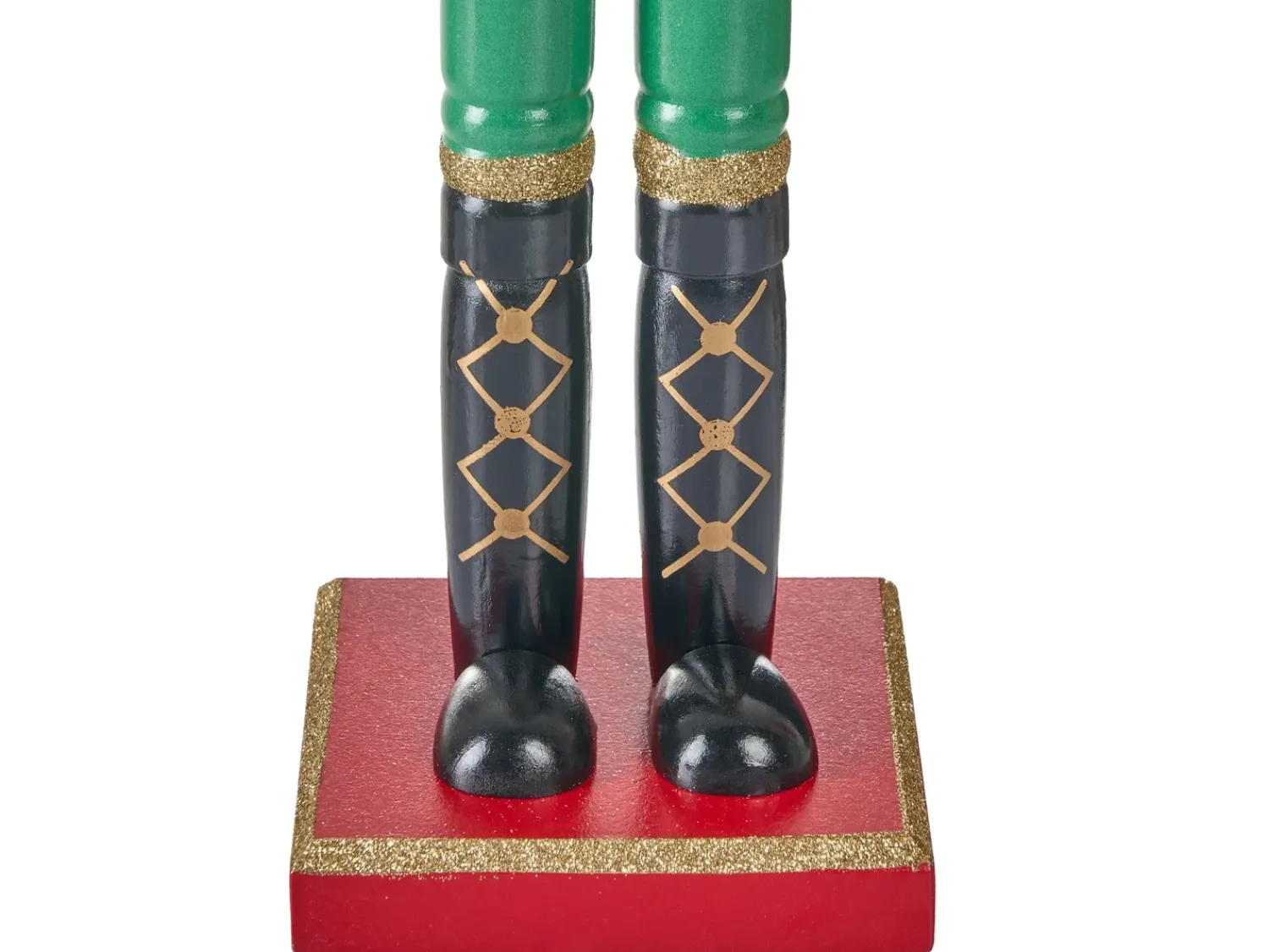 Clearance Beliani Accessorio decorativo RODSJON Schiaccianoci 50 cm Rosso Rosso Nero Verde