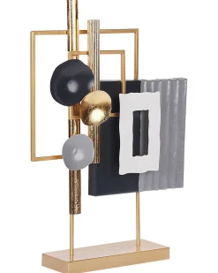 Discount Beliani Accessorio decorativo SULFUR Metallo Oro Bianco Oro Nero