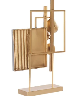 Discount Beliani Accessorio decorativo SULFUR Metallo Oro Bianco Oro Nero