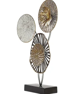 Sale Beliani Accessorio decorativo URANIUM Metallo Argento Oro Argento