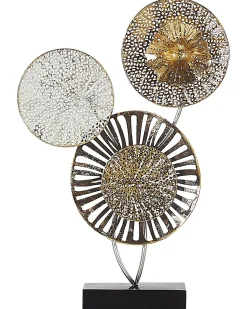 Sale Beliani Accessorio decorativo URANIUM Metallo Argento Oro Argento