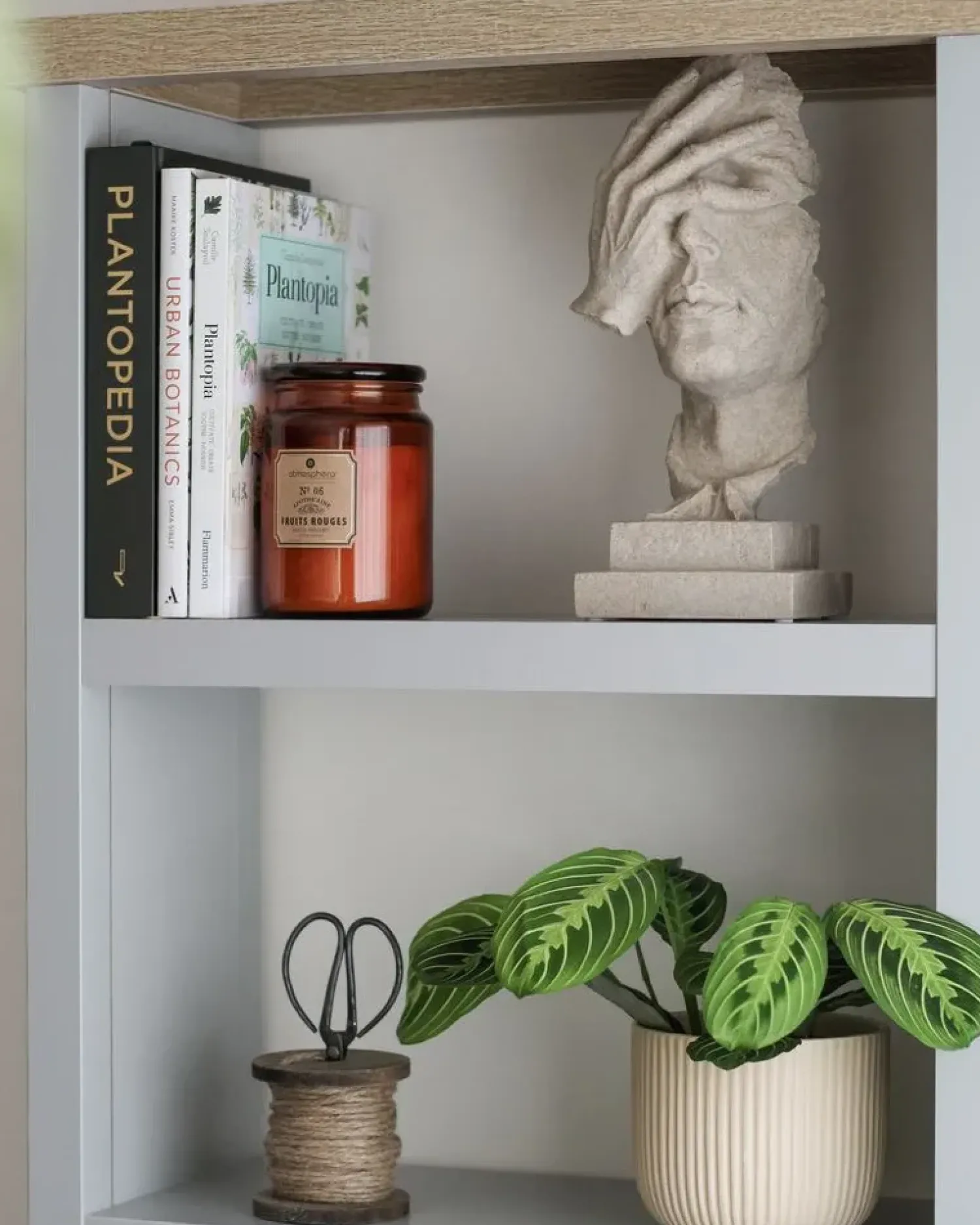Sale Beliani Accessorio decorativo Volto PUUMALA Grigio