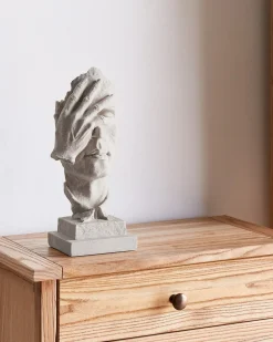 Sale Beliani Accessorio decorativo Volto PUUMALA Grigio