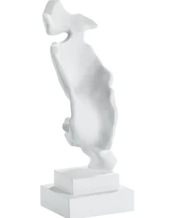 Discount Beliani Accessorio decorativo Volto RAAHE Bianco