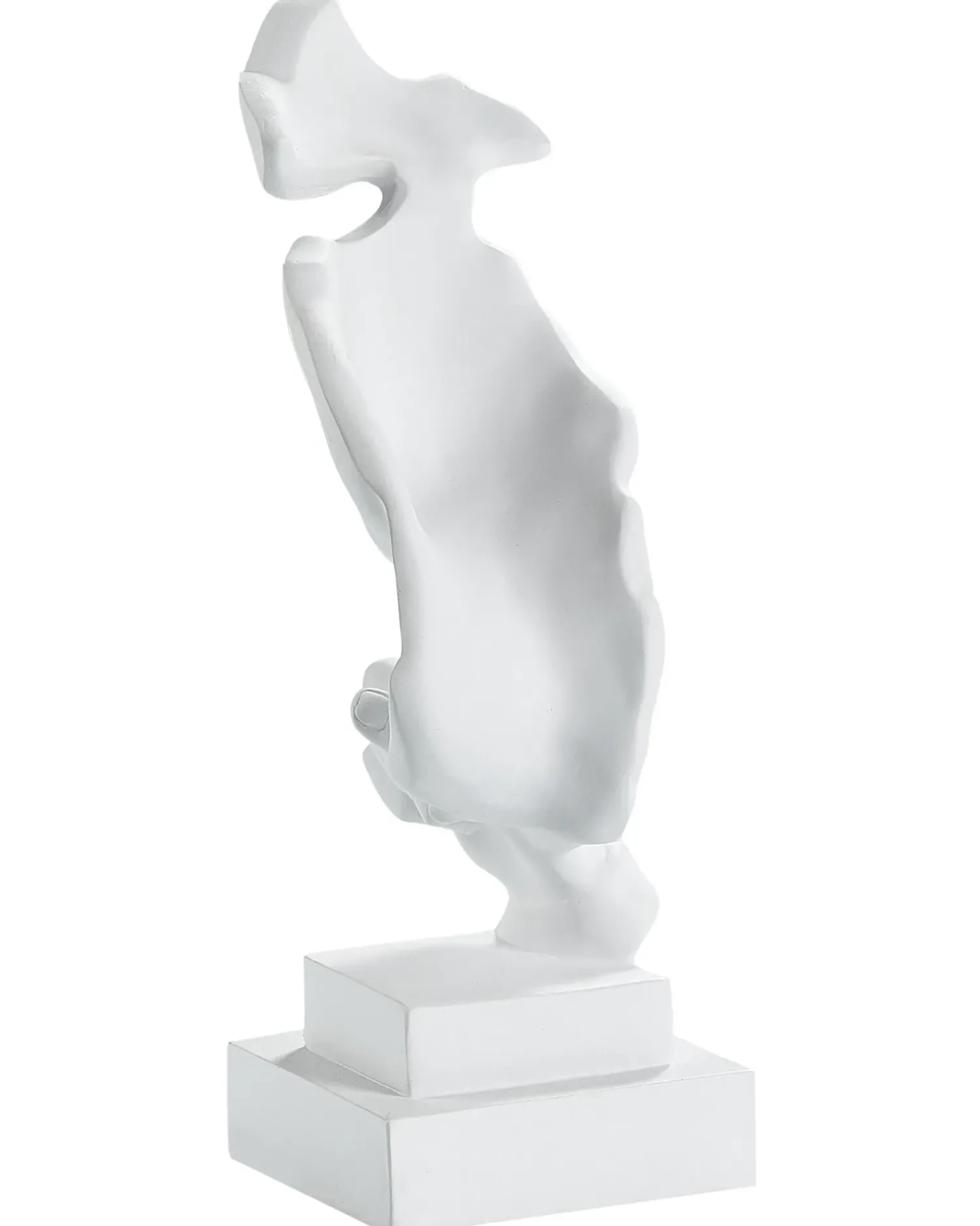 Discount Beliani Accessorio decorativo Volto RAAHE Bianco