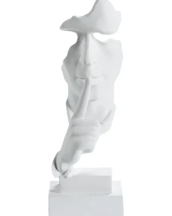 Discount Beliani Accessorio decorativo Volto RAAHE Bianco