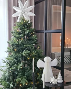 Beliani Albero di Natale artificiale HUXLEY Verde
