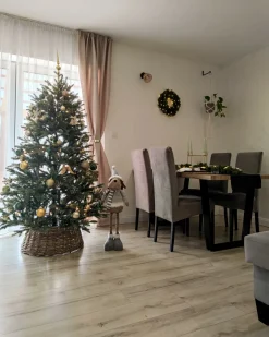 Beliani Albero di Natale artificiale HUXLEY Verde
