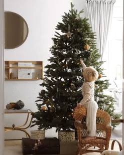 Beliani Albero di Natale artificiale HUXLEY Verde