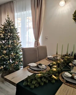 Beliani Albero di Natale artificiale HUXLEY Verde