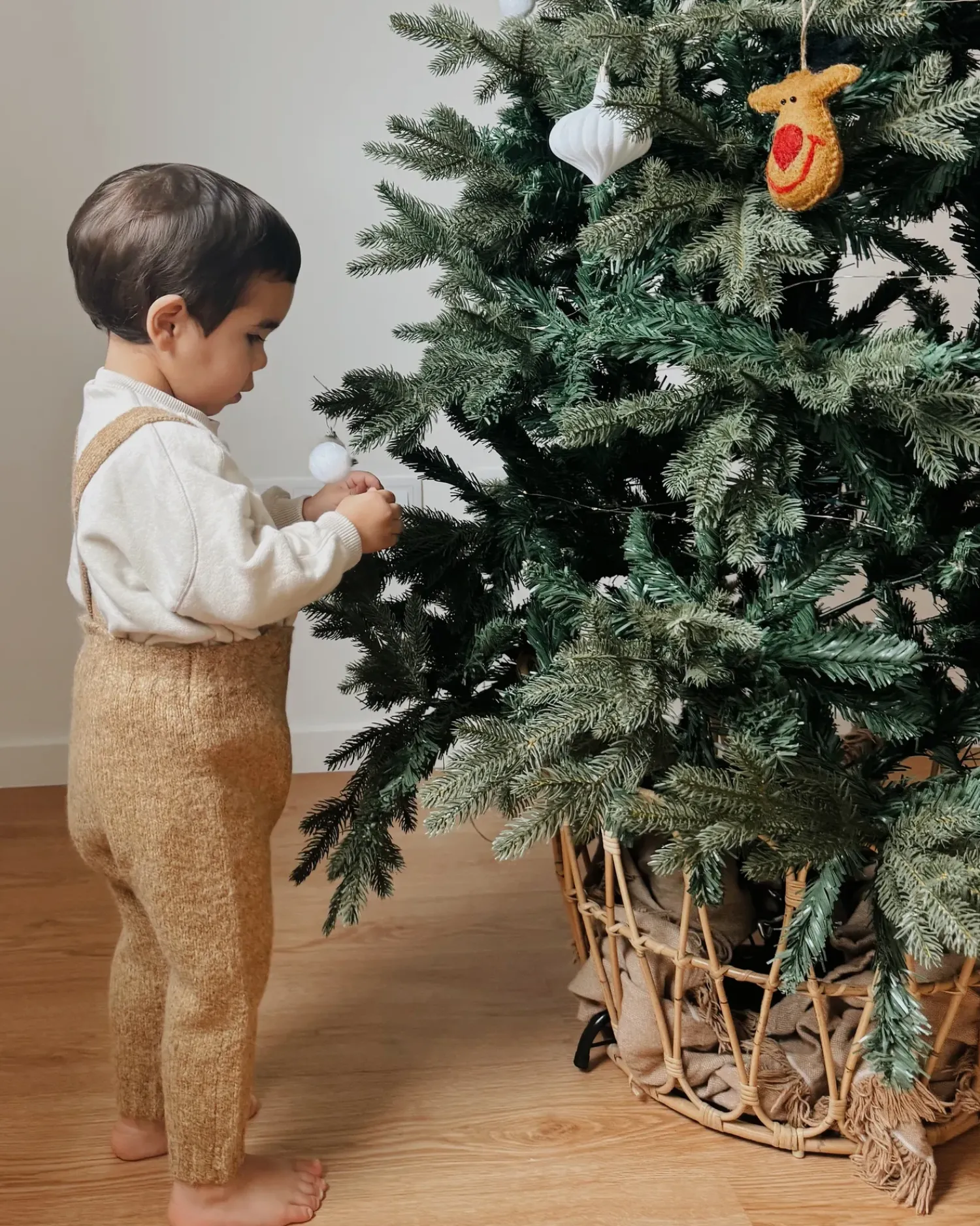 Beliani Albero di Natale artificiale HUXLEY Verde