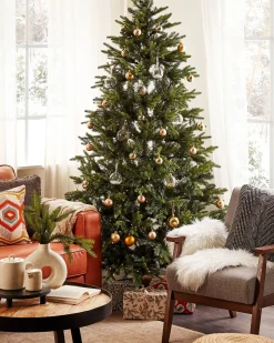 Beliani Albero di Natale artificiale HUXLEY Verde