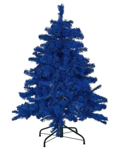 New Beliani Albero di Natale artificiale FARNHAM Blu