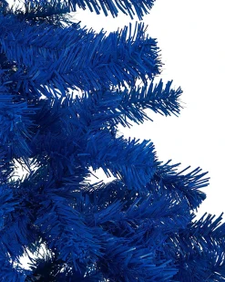 Beliani Albero di Natale artificiale FARNHAM Blu