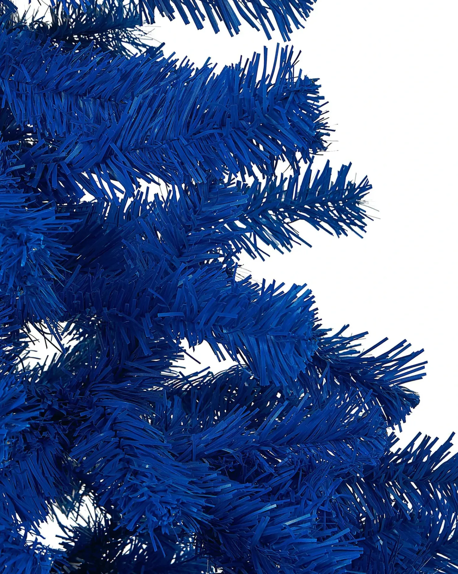 Beliani Albero di Natale artificiale FARNHAM Blu