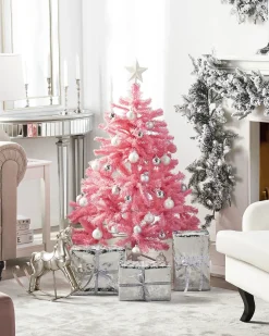 Sale Beliani Albero di Natale artificiale FARNHAM Rosa