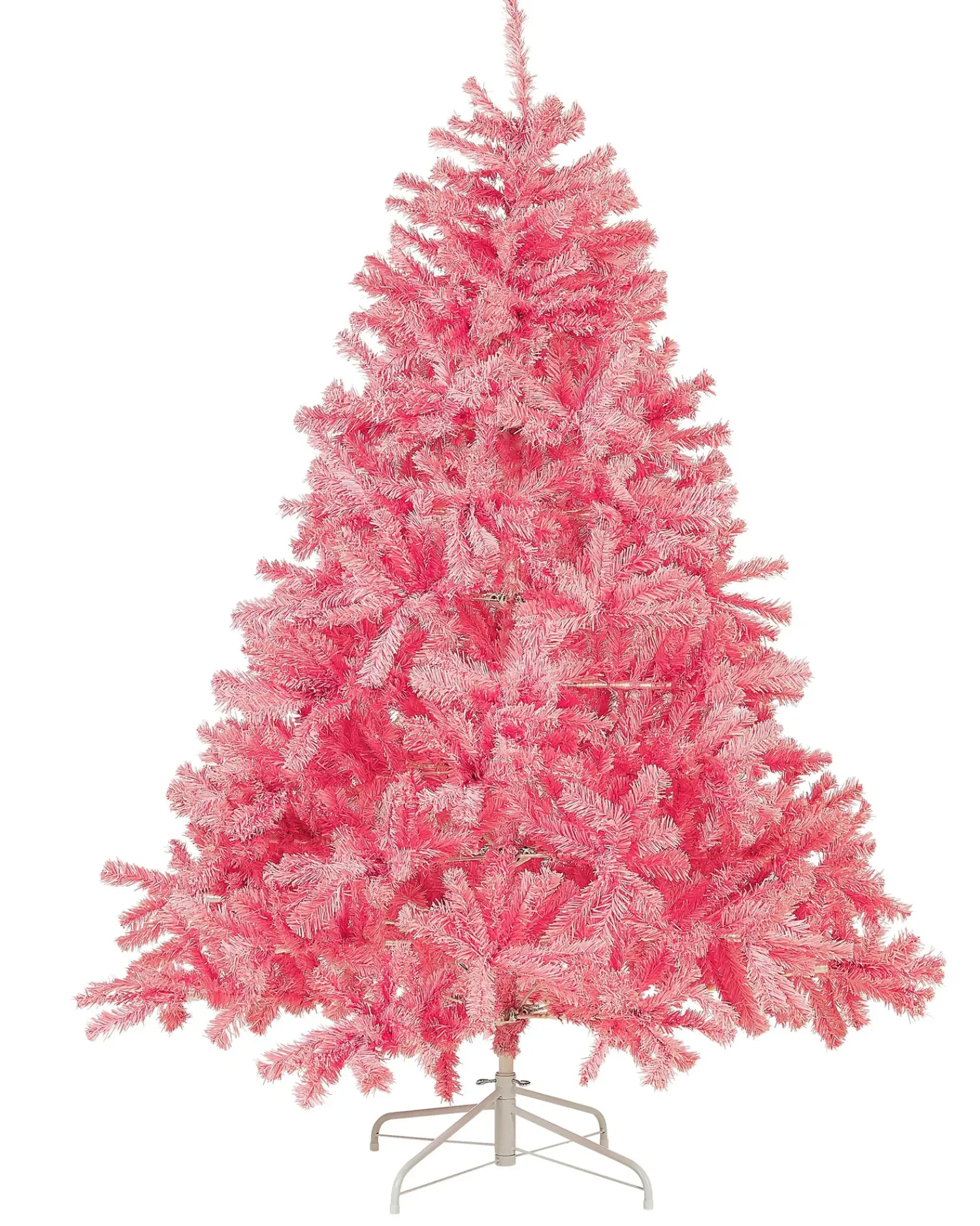 New Beliani Albero di Natale artificiale FARNHAM Rosa