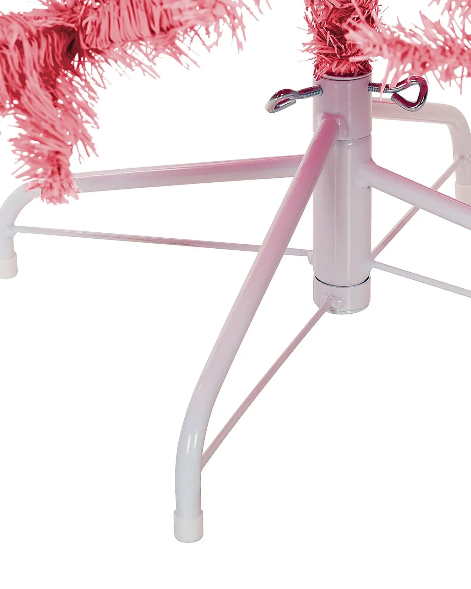 Clearance Beliani Albero di Natale artificiale FARNHAM Rosa