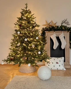 Online Beliani Albero di Natale artificiale LED FIDDLE Verde