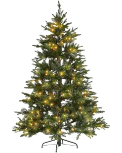 Online Beliani Albero di Natale artificiale LED FIDDLE Verde