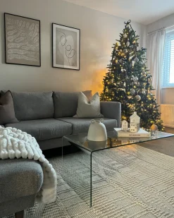 Best Beliani Albero di Natale artificiale LED FIDDLE Verde