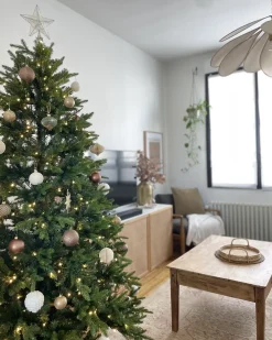 Best Beliani Albero di Natale artificiale LED FIDDLE Verde