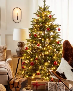 Best Beliani Albero di Natale artificiale LED FIDDLE Verde