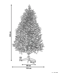 New Beliani Albero di Natale artificiale HUXLEY Verde