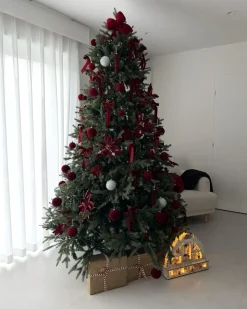 New Beliani Albero di Natale artificiale HUXLEY Verde